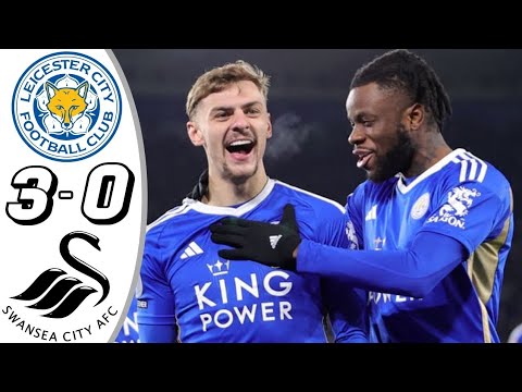 Leicester City vs Swansea City 3-0- All Goals & Highlights – 2024 Leicester City vs Swansea City 3-0- All Goals & Highlights - 2024
