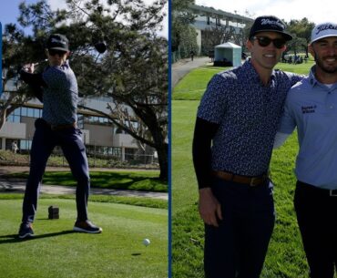 Rob McElhenney shines at the Farmers Insurance Open pro-am