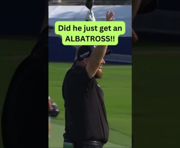 Did Shane Lowry just make an Albatross!? #shorts #sports #golf