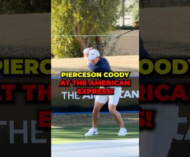 Pierceson Coody hitting bombs at the American Express this week!😳 #short