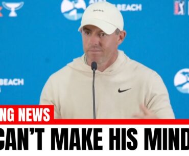 New BOMBSHELL comments from Rory McIlroy as he makes U-turn on LIV Golf stance