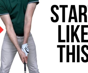 Starting With Your Right Arm Like This Makes the Swing Way Easier