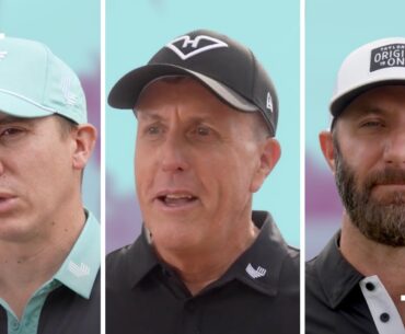 Carlos Ortiz, Phil Mickelson, & Dustin Johnson PREVIEW the 2024 LIV Golf season START