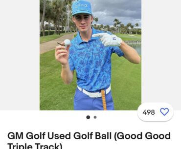 Garrett’s Ball on EBay