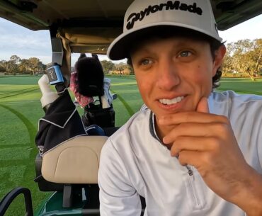 Grant with the Good Good range finder.