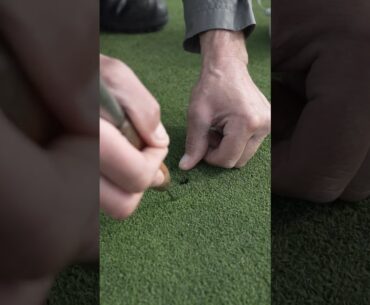 ASMR: Fixing A Ball Mark At Pebble Beach | TaylorMade Golf