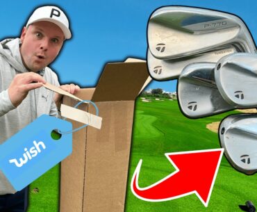I Got SCAMMED Buying FAKE TaylorMade Golf Clubs From WISH.COM!