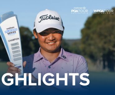 Kazuma Kobori wins 2024 Webex Players Series Victoria | Challenger PGA Tour of Australasia