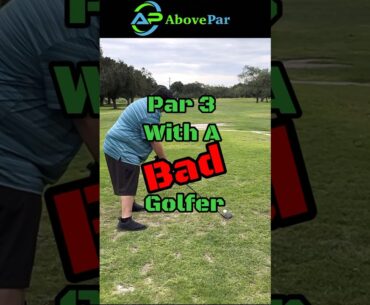 Watch this to feel better about your good game! #golf #golfing #golfshorts #golfswing #shorts