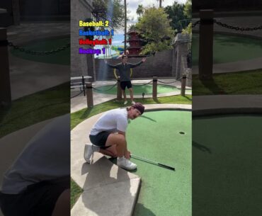 All Sports Mini Golf!! (With Twin Tour!)