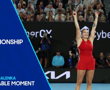 Championship Point | Aryna Sabalenka Defends the Women's Singles Title | Australian Open 2024