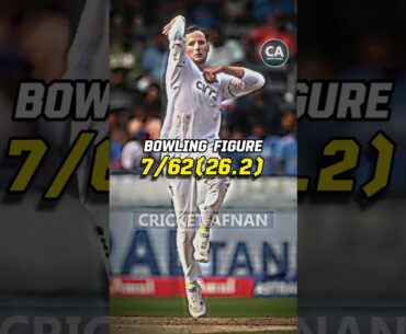 Tom Hartley 7/62 wickets highlights India vs England 1st Test Day 4 today IND ENG Ollie Pope 196