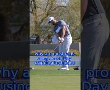 Jason Day's Chipping Technique - Dead Hand Wedge #jasonday #golfchipping #golfswing