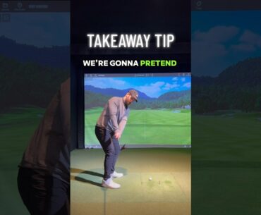 SIMPLE GOLF TIPS: The Takeaway | #golftips #golfswing #golfshorts #golf  #golflesson #golfer #pga