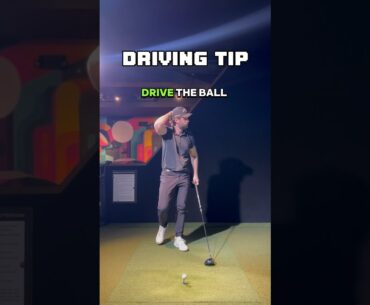 SIMPLE GOLF TIPS | Driving the Golf Ball | #golf #golfswing #golfshorts #golftips #golfer #pga