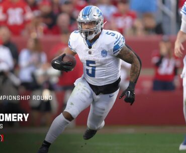 David Montgomery's best plays in 113-yard game | NFC Championship Game