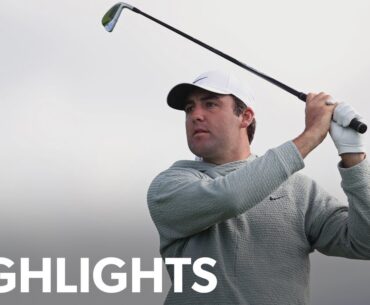 Scottie Scheffler shoots 8-under 64 | Round 2 | AT&T Pebble Beach | 2024