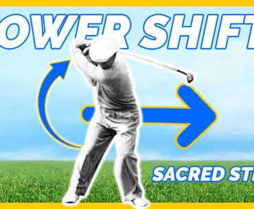 Mastering Ben Hogan's Power Shift for Massive Distance and Accuracy! 🏌️‍♂️⛳️