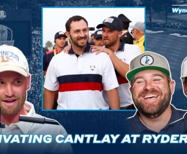 "Take me for all the money I got" Wyndham Clark on how he motivated Patrick Cantlay at the Ryder Cup