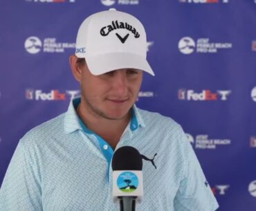 Emiliano Grillo Friday Flash Interview 2024 AT&T Pro Am Pebble Beach © PGA Tour