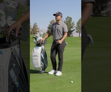 Play a Hole with Xander Schauffele! 🔥 | #golf #shorts #xanderschauffele