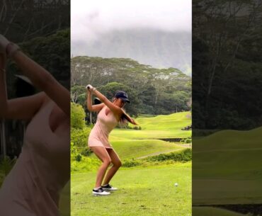 Kat See#golf #golfswing #shorts