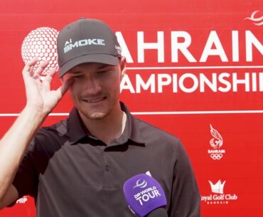 Rasmus Hojgaard Day 1 Thursday 2024 Bahrain Championship © DP World Tour