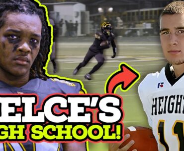 Spending A Day With Travis & Jason Kelce’s High School Football Team 😱