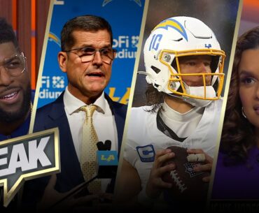 Harbaugh wants multiple championships for Chargers, hopes for Herbert too high? | NFL | SPEAK