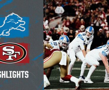 Lions lose a heartbreaker to the 49ers  | Lions vs. 49ers NFC Championship Highlights