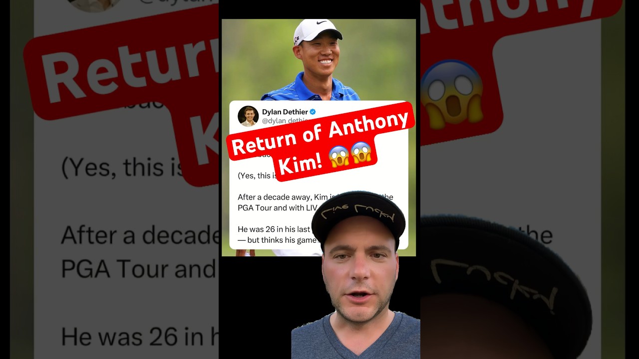What is going to happen in the return of Anthony Kim? #golf #pgatour What is going to happen in the return of Anthony Kim? #golf #pgatour