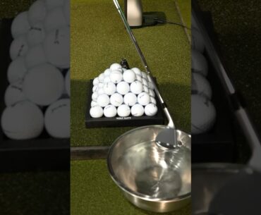 Testing the Cleveland XL zip core irons!! #golf #golfing #shorts