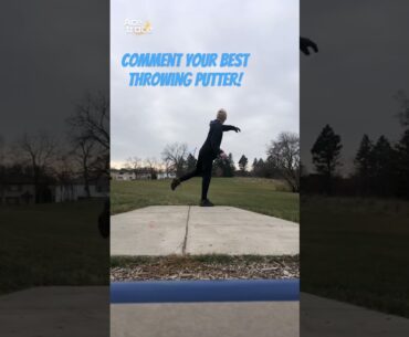 Let’s hear those putters! #golf #discgolf #youtube #sports #youtubeshorts #winter #disclife #video