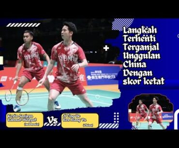 Kevin Sanjaya/Rahmat Hidayat (INA) Vs Ji Ting He/Ren Xiang Yu (China) Kumamoto Masters Japan 2023