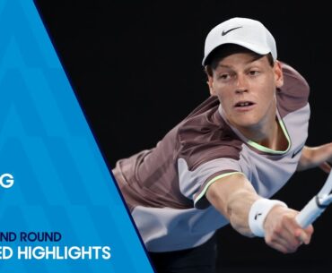 Jannik Sinner v Jesper De Jong Extended Highlights | Australian Open 2024 Second Round