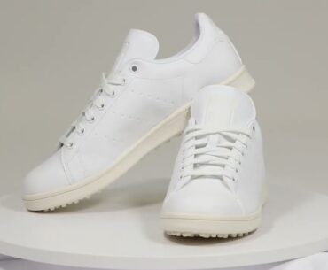 adidas Stan Smith Golf Shoes (White/Off White/White)