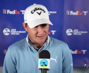 2024 AT&T Pebble Beach Pro Am  Emiliano Grillo Thursday Flash Interview Spanish