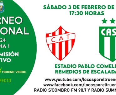 EN VIVO: TALLERES - SAN MIGUEL | FECHA 1 - TORNEO NACIONAL B