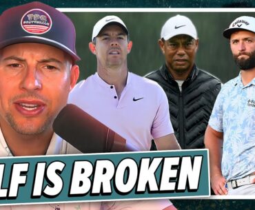 Golf is BROKEN, can PGA survive with pressure from LIV Golf? | GoLow Golf Pod