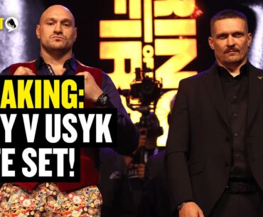 🚨  BREAKING NEWS! talkSPORT Boxing REACTS to NEW Tyson Fury v Oleksandr Usyk date!