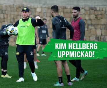 KIM OCH DAVID UPPMICKADE 🎙️| Följ Bajens träning på nära håll