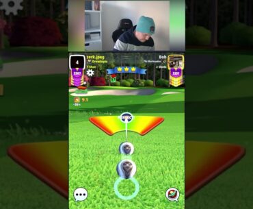 Playing Goliath all by feel :0 #gaming #golfclash #golf #shorts