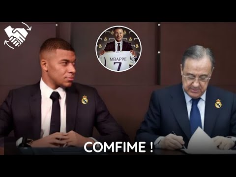 Kilyan MBAPPÉ singné AU real Madrid avec Florentino perez c’est comfime/PSG déjà trouvé remplaçant.! Kilyan MBAPPÉ singné AU real Madrid avec Florentino perez c'est comfime/PSG déjà trouvé remplaçant.!