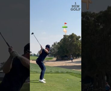 How to Hit Over the Trees | Connor Syme @Dubai Desert Classic #golf #golfswing