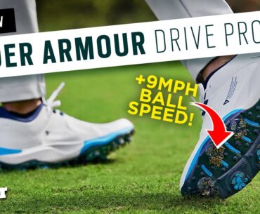 The golf shoe that claims to improve your game! | Under Armour Drive Pro Review