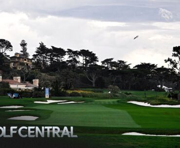 PGA Tour suspends AT&T Pebble Beach Pro-Am Round 4 to Monday | Golf Central | Golf Channel
