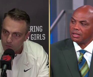 Inside the NBA reacts to Raptors Head Coach comments on officiating