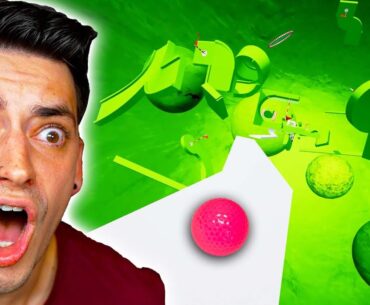 THE CRAZIEST PUTT-PUTT COURSE EVER! (Golf It)