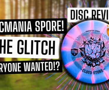 Discmania SPORE - Review & 9 Holes!😍(FOREHAND ACE?!?)