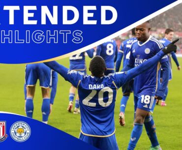 Foxes Hit FIVE Away Goals! 🖐️ | Stoke City 0 Leicester City 5